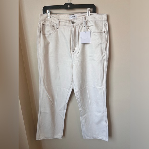 Pistola Cassie Super High Rise Straight Crop in Adobo Size 31 - Picture 6 of 14
